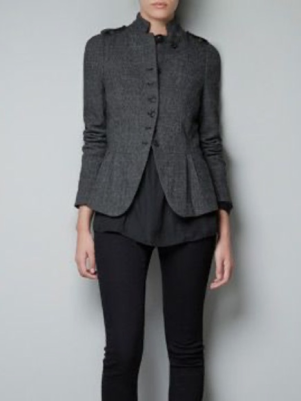 Zara jacket great quality with satin lining